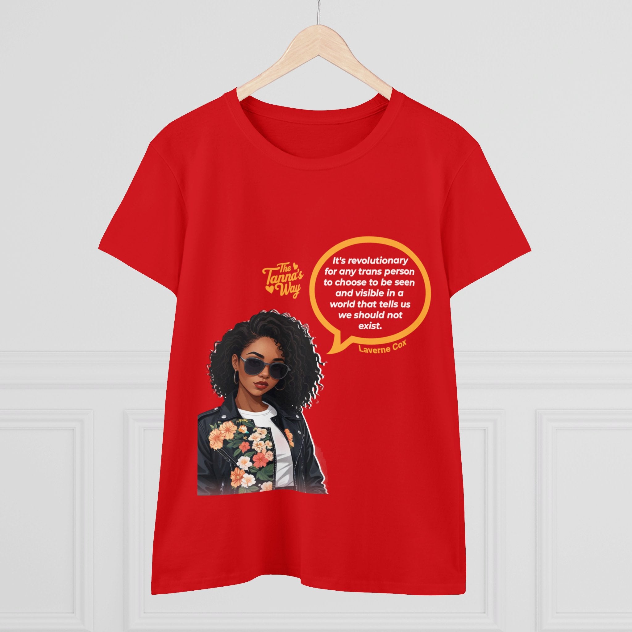 Laverne Cox | Women's Midweight Cotton Tee